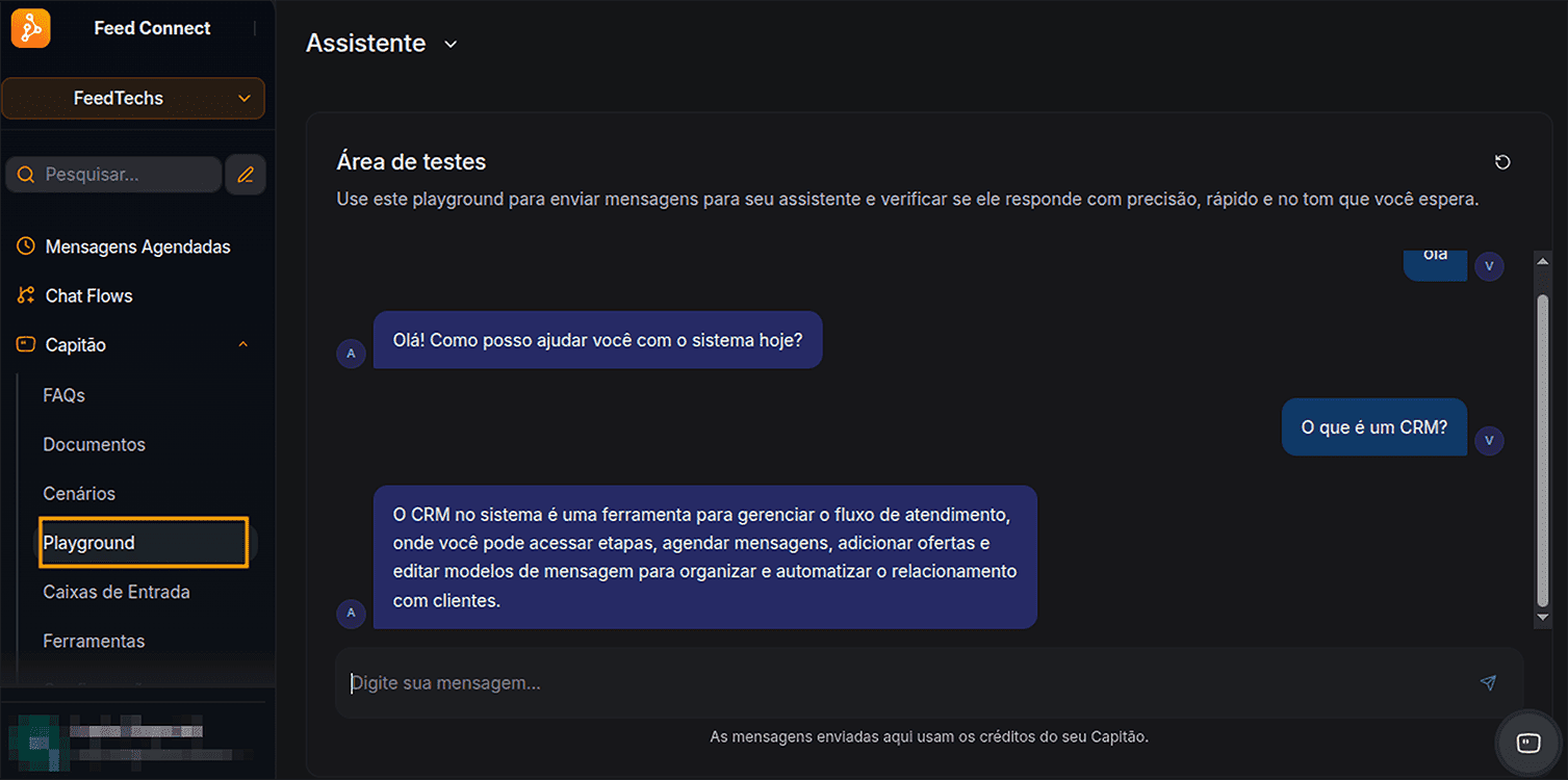 Agentes de IA Feed Connect